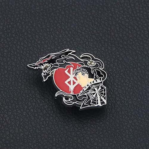 Berserk Enamel Pin. Great Berserk merch for the pin collector.