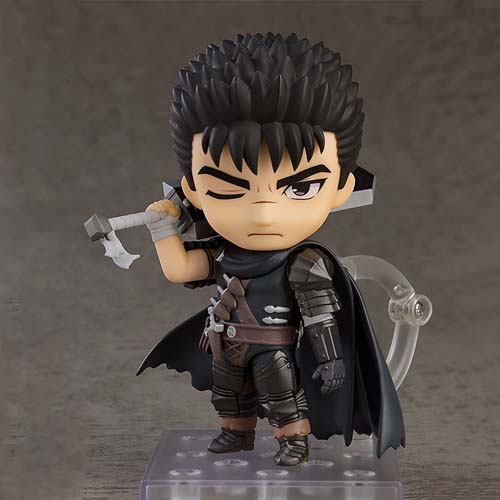 Guts Nendoroid. Great Berserk merch for fans of simple figures.