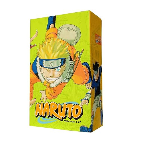Manga Box Set (Vol. 1-27). Great Naruto merch for the one who wants to restart the journey.
