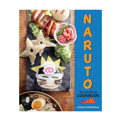 Naruto Cookbook. Great Naruto merch for the food enthusiast.