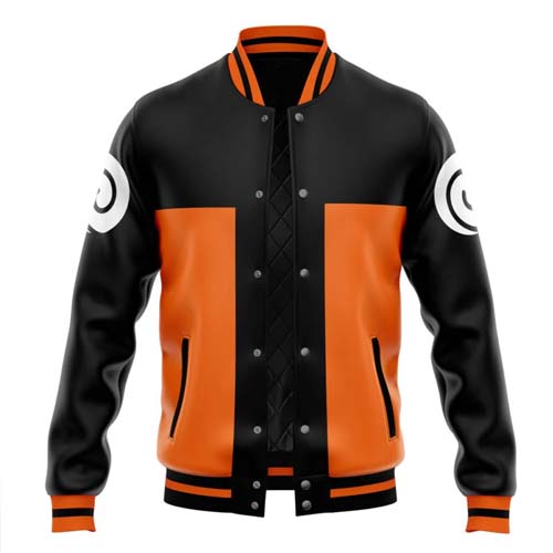 Naruto Shippuden Varsity Jacket. Great Naruto merch for the ones with great taste.