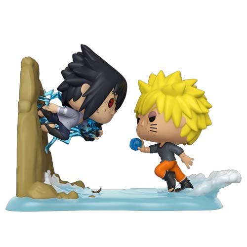 Naruto vs Sasuke Funko Pop. Great Naruto merch for the collector of unique figures.